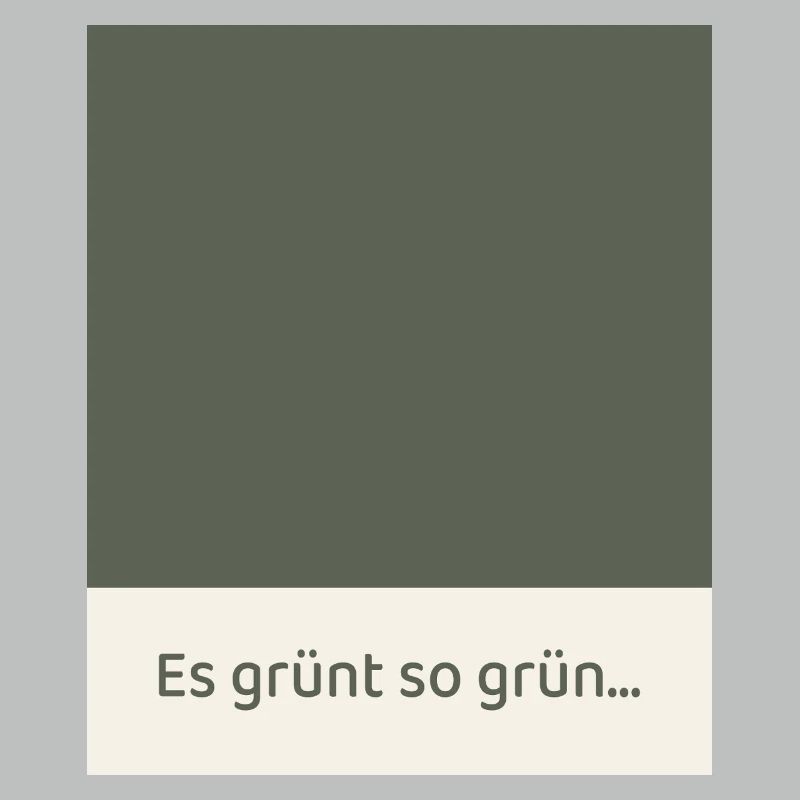 C’est tellement vert – Affiche Modern Fields