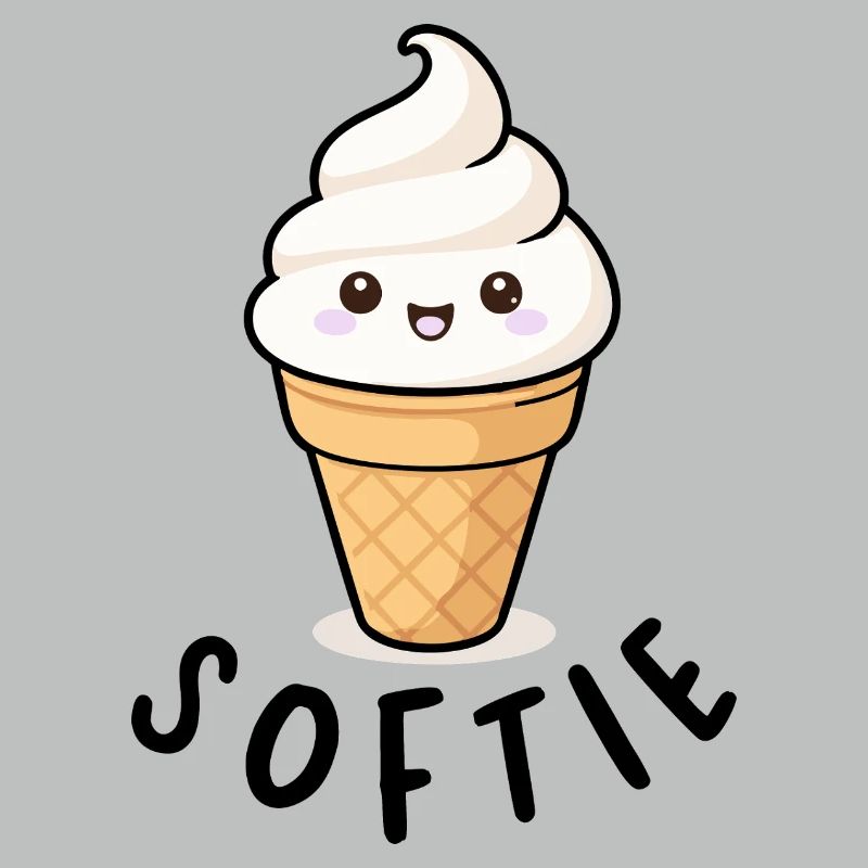 Softie Softeis Lover Eiscreme Icon Geschenk