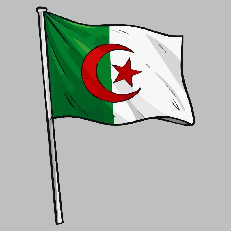 Drapeau algérien
