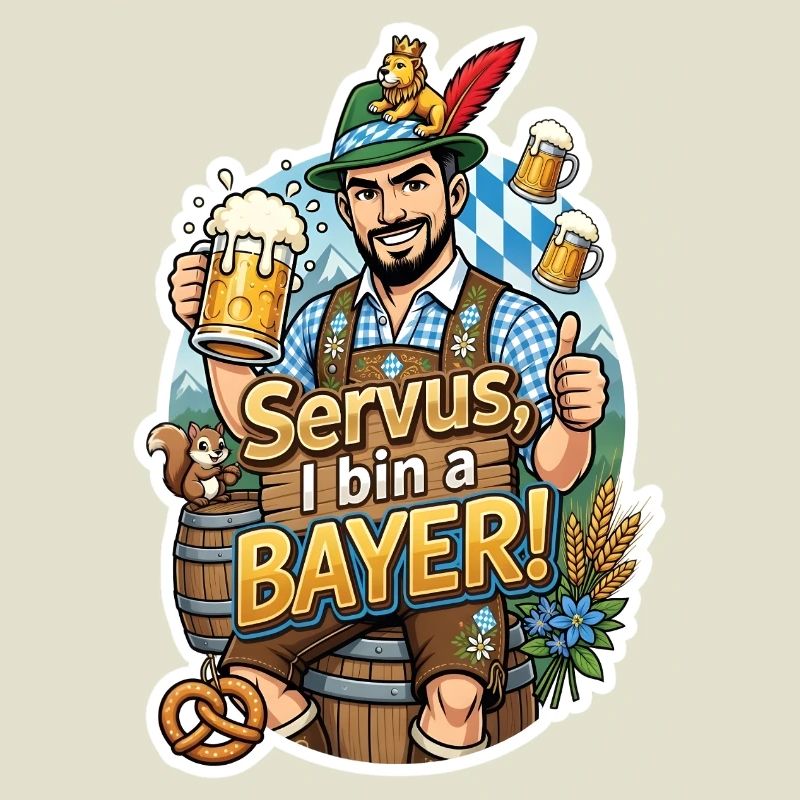 Servus I bin a Bayer – Bierfreude