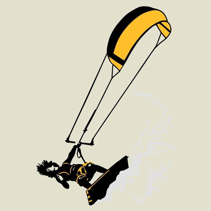 Kitesurfing and wave flex