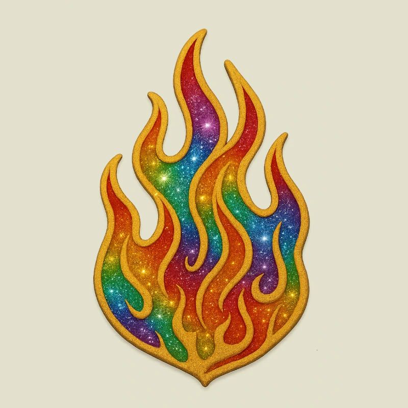 Rainbow Fire Patch