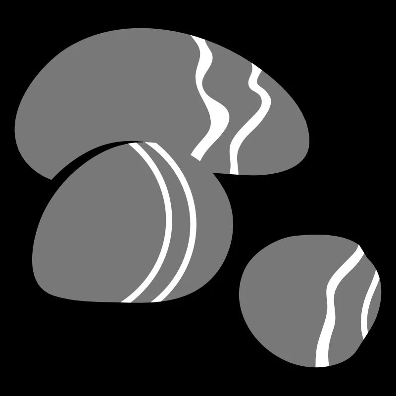 Drei Kieselsteine