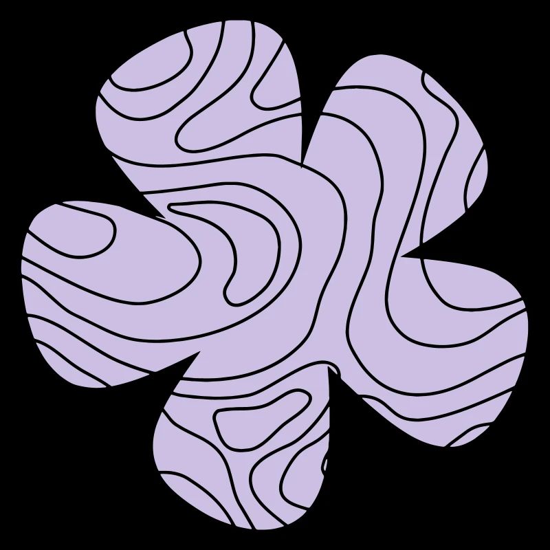 Bloom aux lignes ondulées – Design élégant