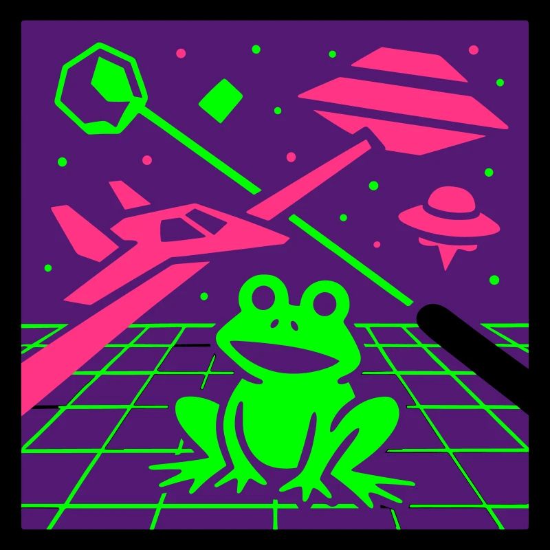 Grenouille de l’espace
