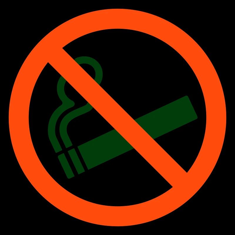 Panneau d’interdiction de fumer