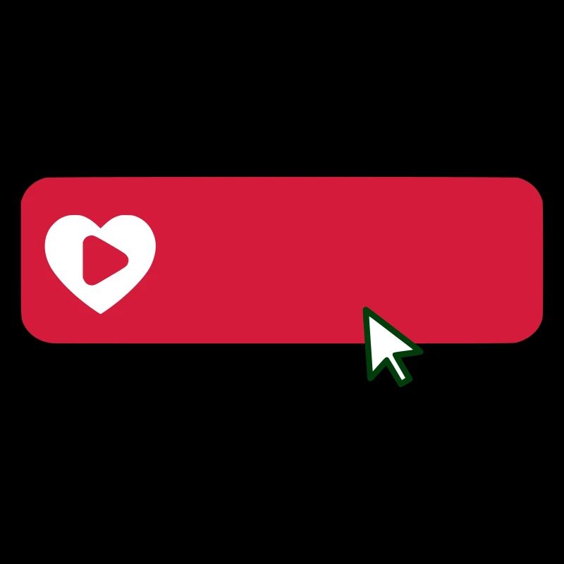 Cool YouTube Inspired Subscribe Flat Icon