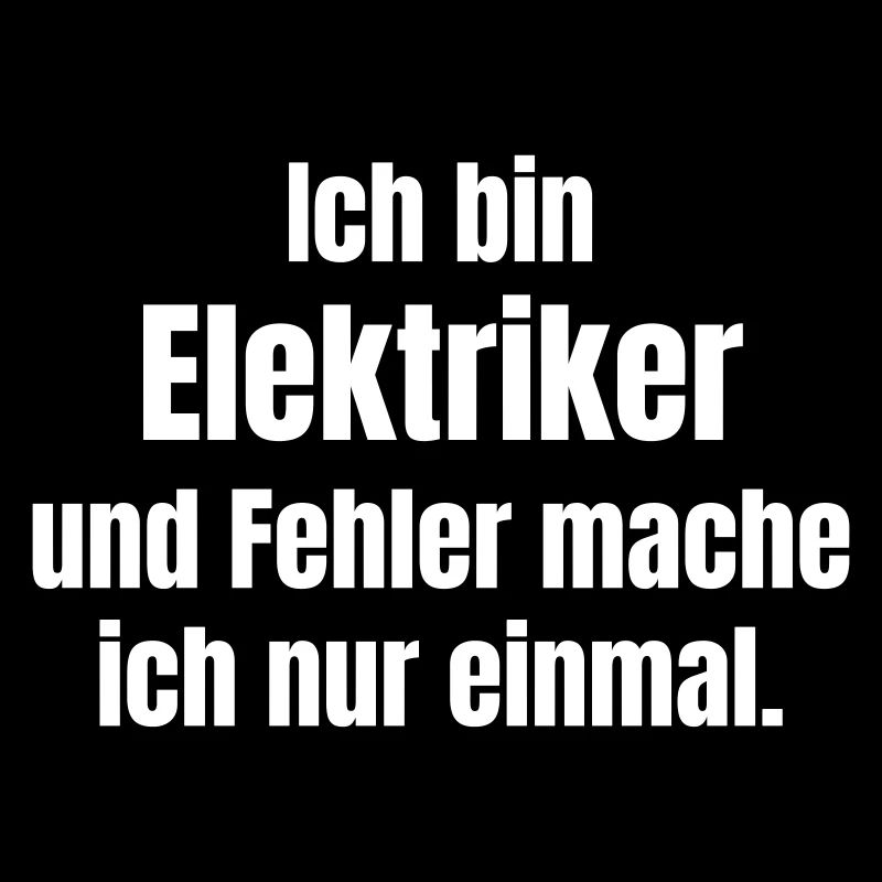 Ich bin Elektriker – Fehler mache ich