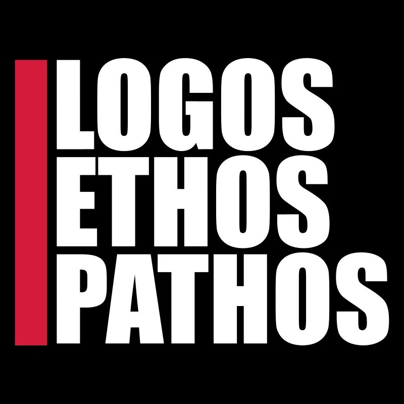 Logos Ethos Pathos Rhetorik Philosophie Student