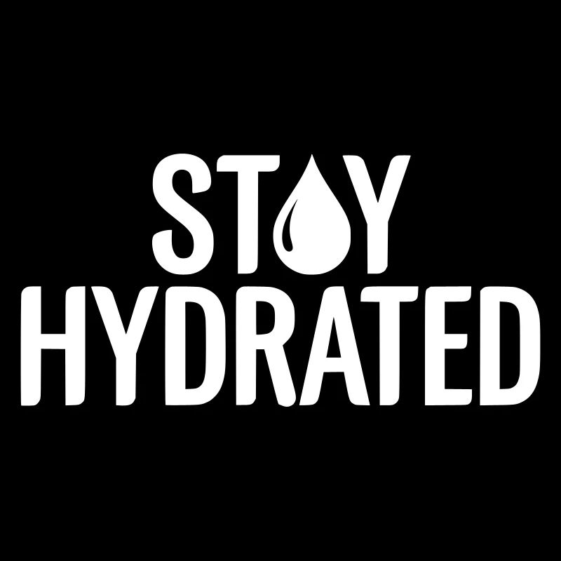 Slogan Restez hydraté - Citation Course & Sport