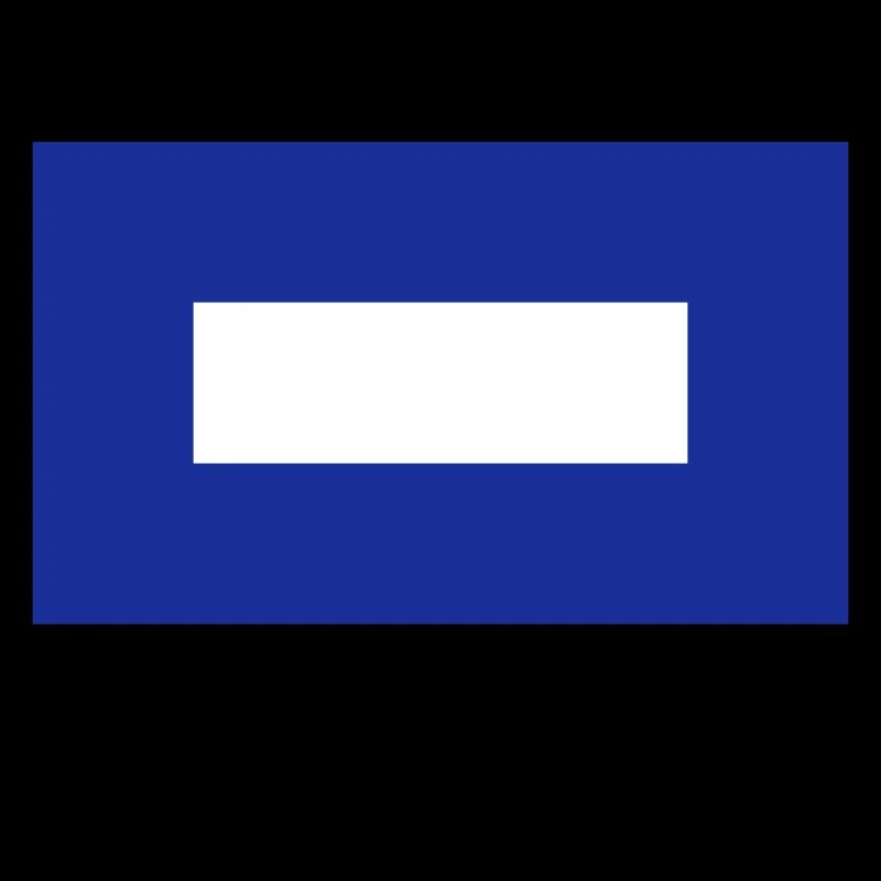 Flag P Blue Peter - Ship Captain Sailing