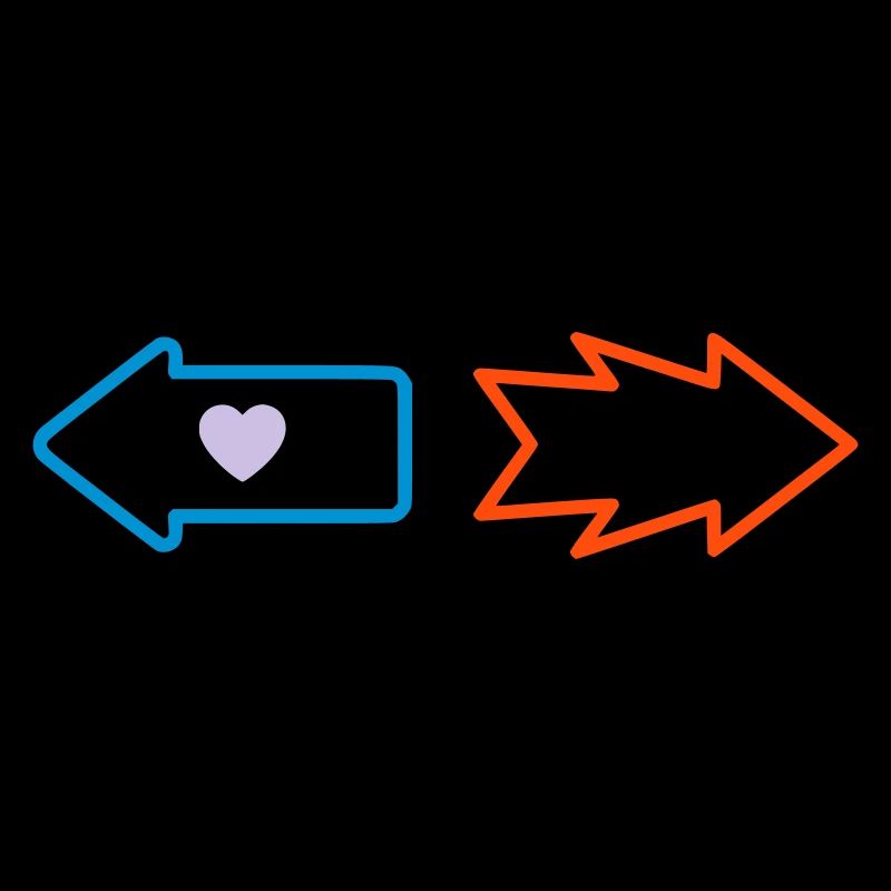 Arrows Direction Love Quarrel
