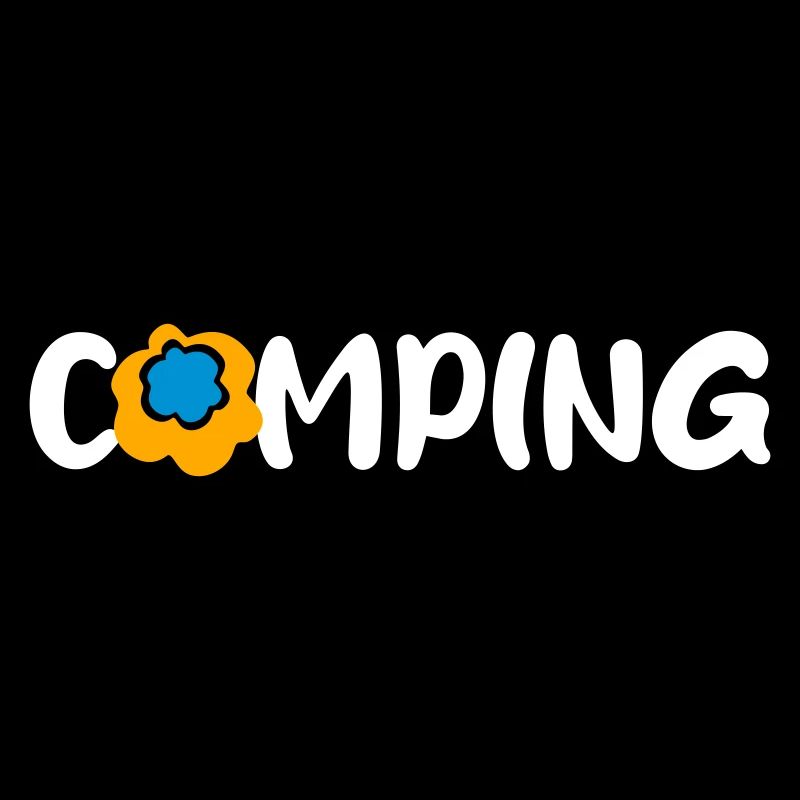 Camping Blume Comic Caravan Van Life Motorhome Fan