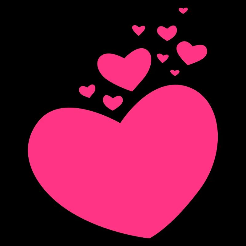 Small and big hearts