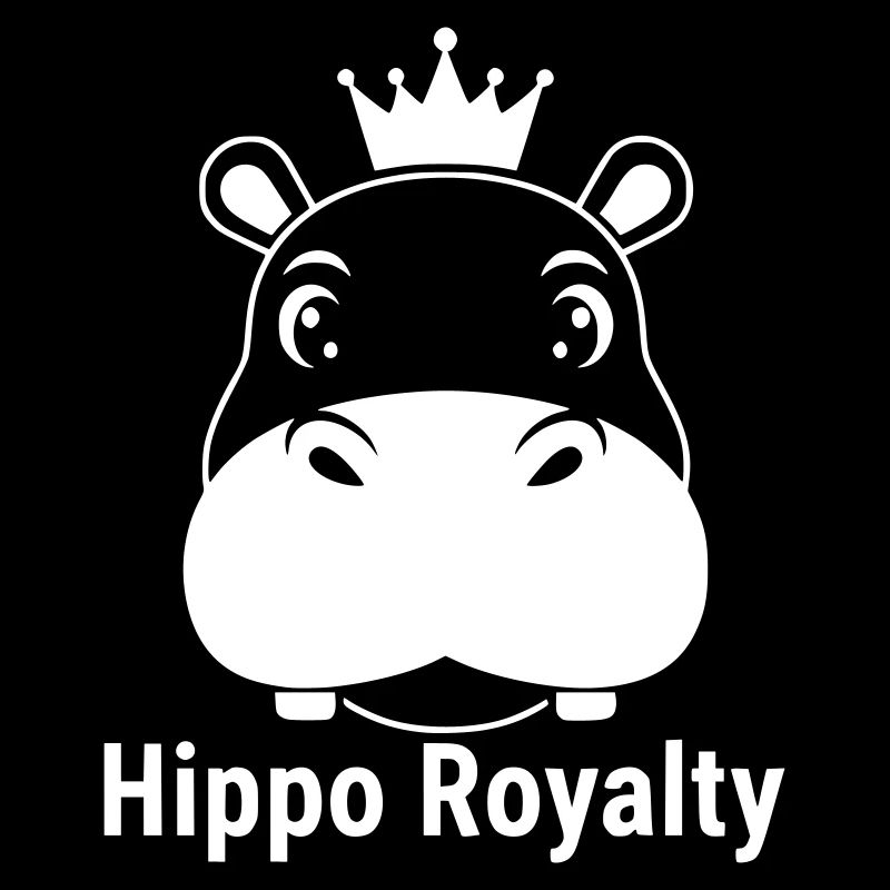 Diction de la royauté hippopotame Roi hippopotame