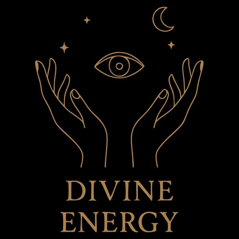 Art de lignes d’énergie divine