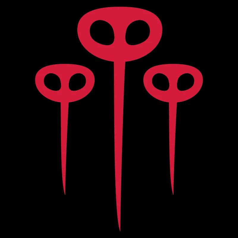 Troupeau de moustiques rouges