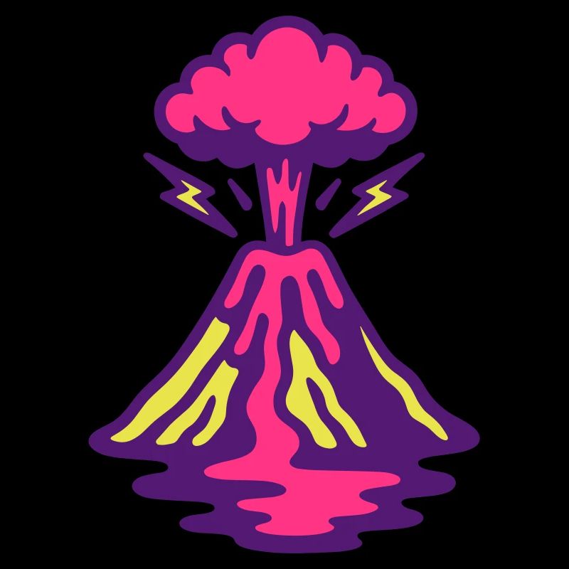 Volcan Pop Art