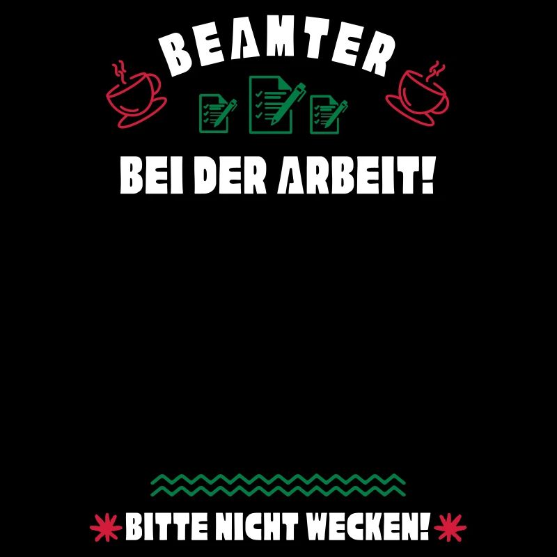 Schlafender Beamter
