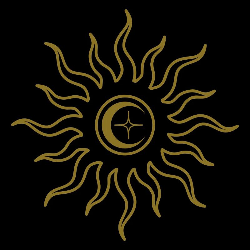 Soleil et Lune Mystique Céleste 2