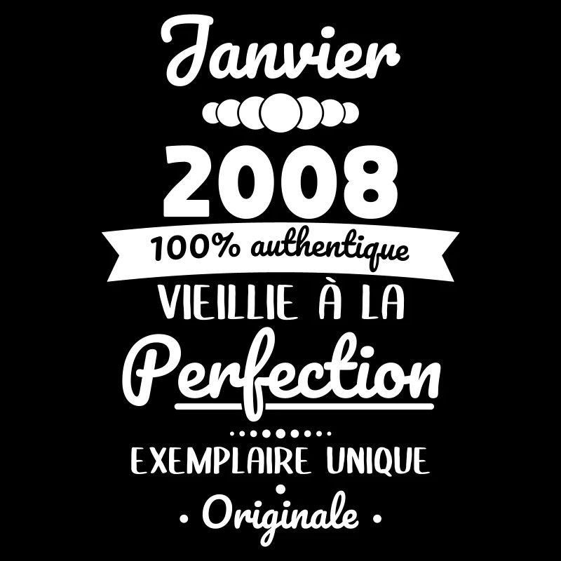 Anniversaire 18 ans - Janvier 2008 Originale
