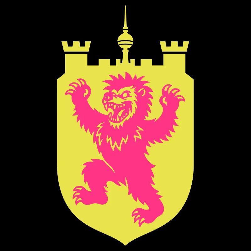 Berlin Dancing Bear Neon