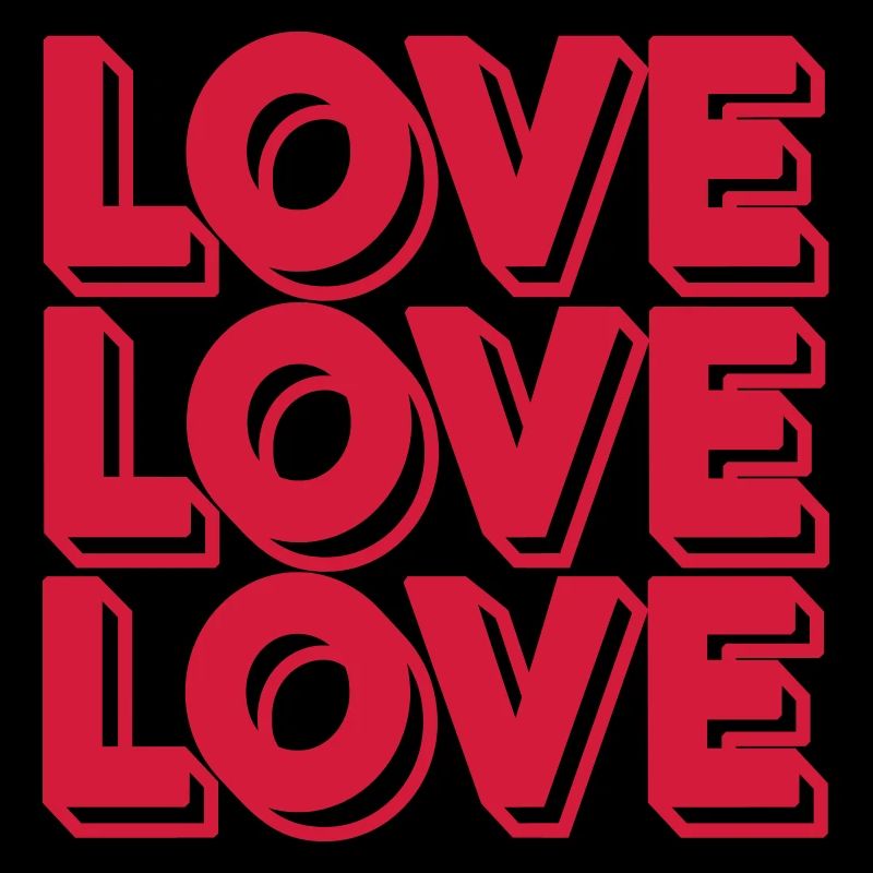 Retro Love Typography