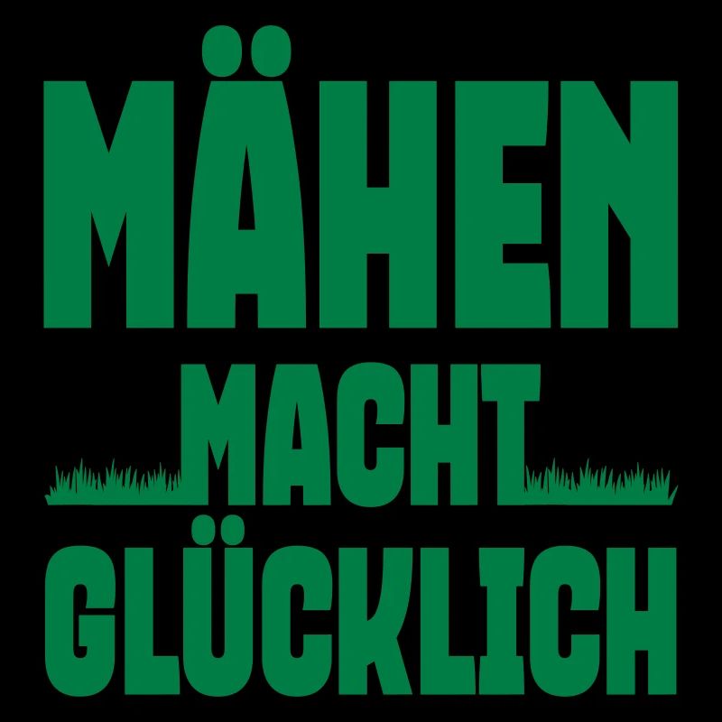 Mähen macht glücklich