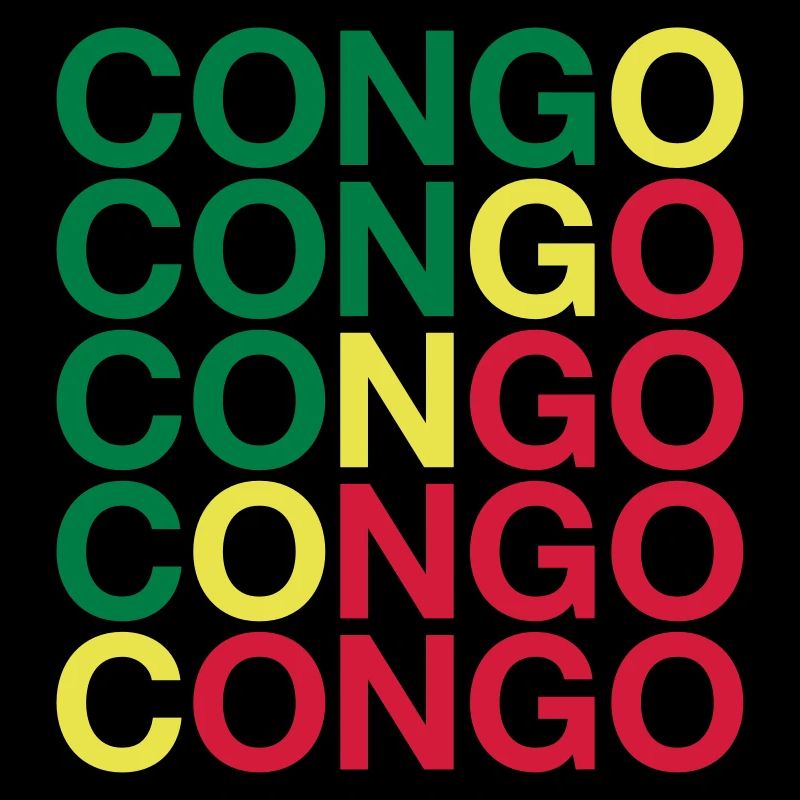 CONGO Flagge Kongo