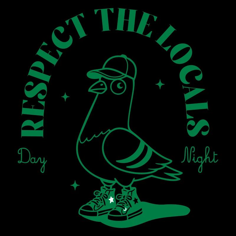 Vogel Sneaker Mascot mit Cap