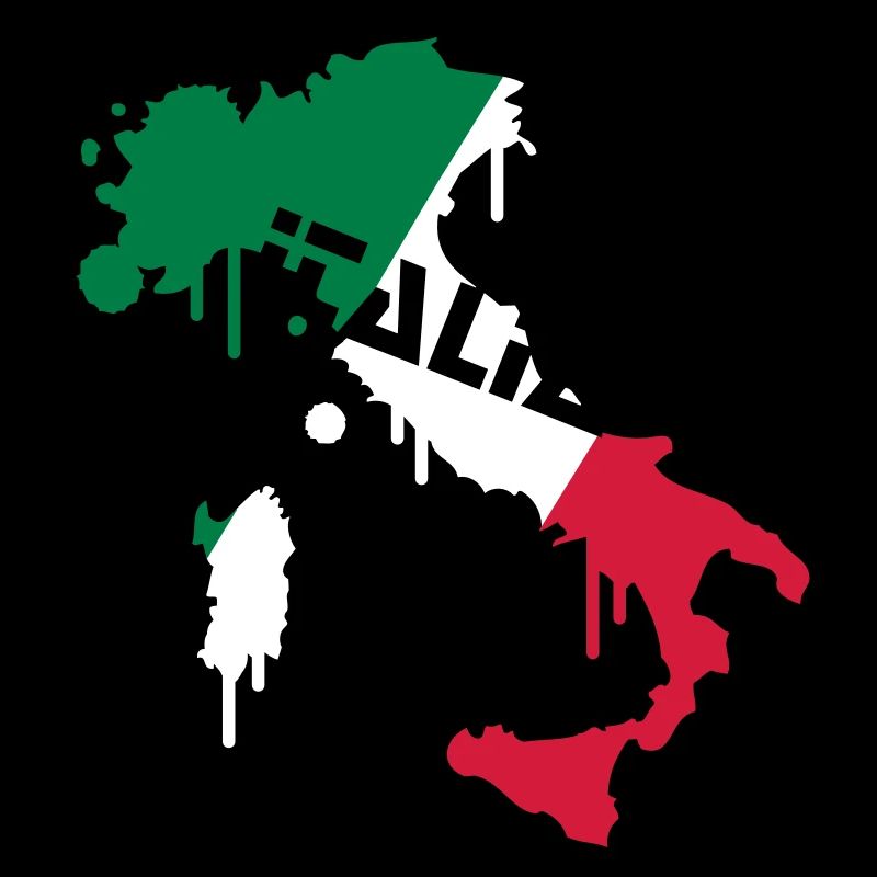 Map of Italy Design