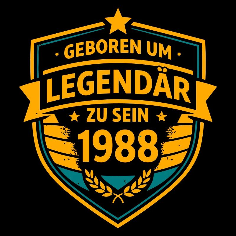 Geboren 1988 Legendenabzeichen