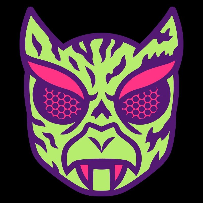 Neon Viper Mask
