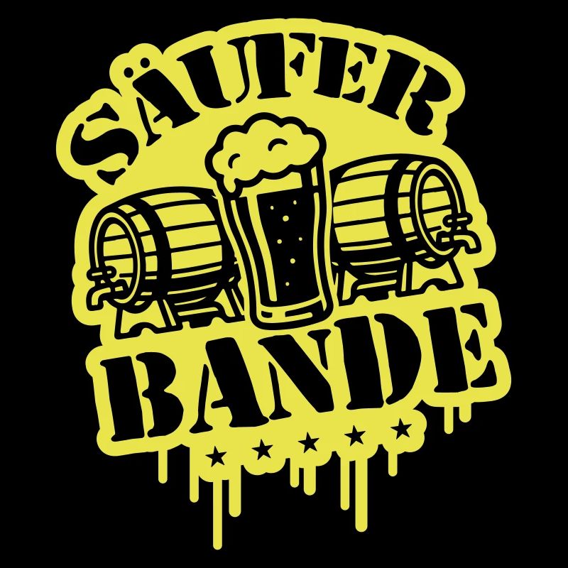 Säufer Bande Bier