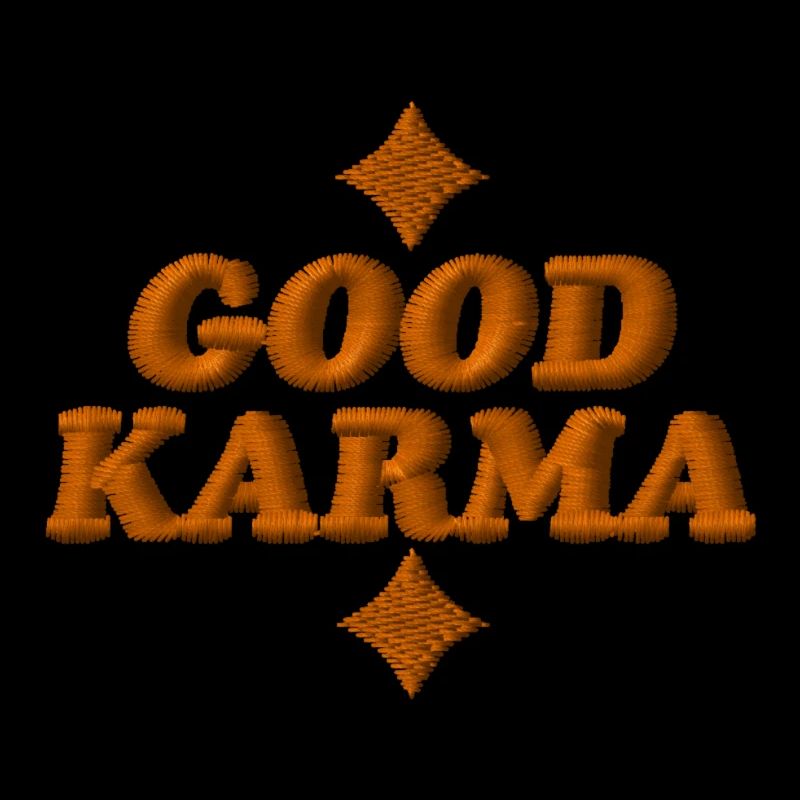 Good Karma Embroidered