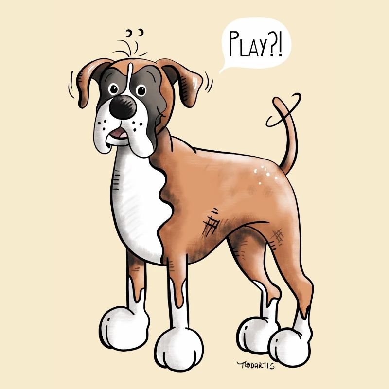 Deutscher Boxer Play