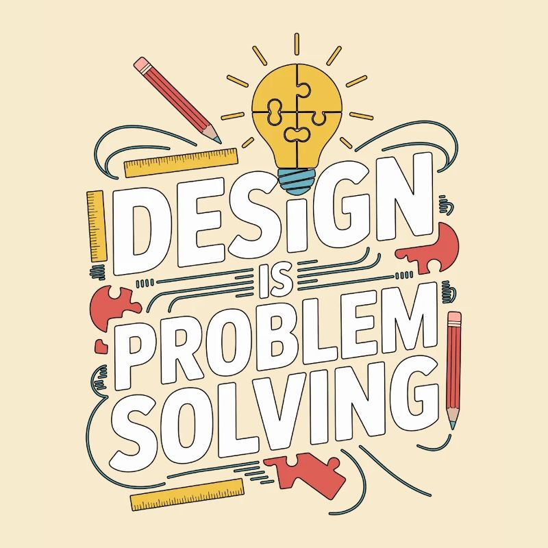 Designer Educator Design Is Problem Graphic Design