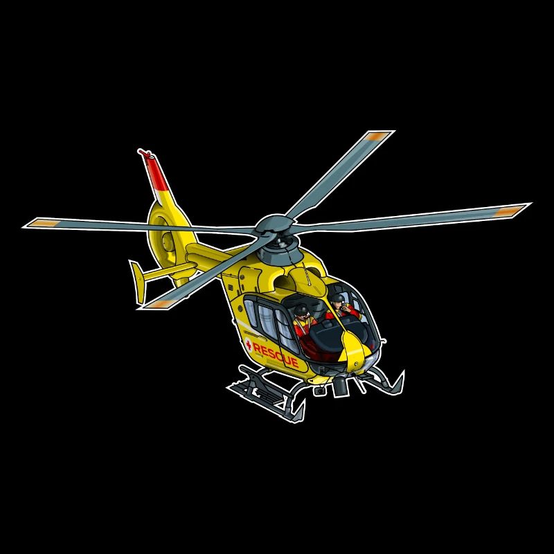 Rettungs Hubschrauber, Helicopter