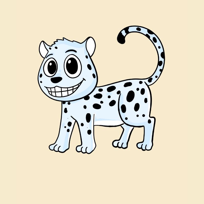 Schneeleopard Leopard