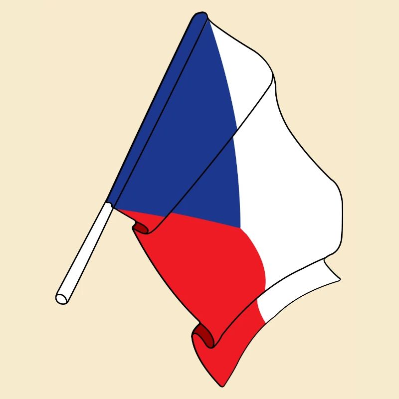 Flagge der Tschechischen Republik