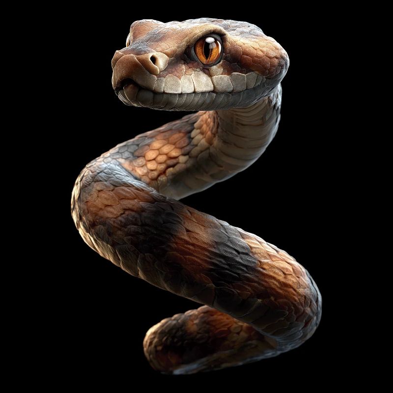 serpent, python, cobra, serpent à sonnettes, serpents