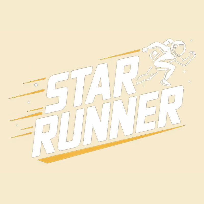 Star Runner - Logo de la course cool