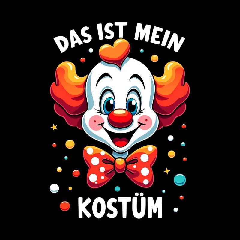 Déguisement de clown de carnaval Carnaval Carnaval
