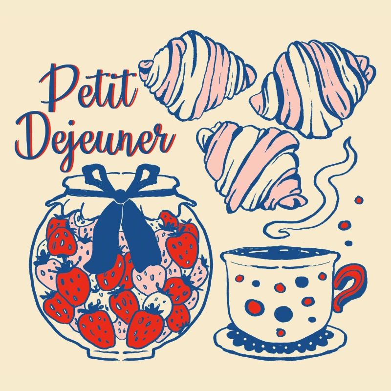 Petit Déjeuner Conception du petit-déjeuner