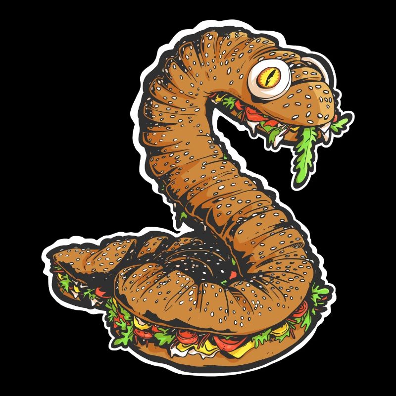 Le Snacking Snake