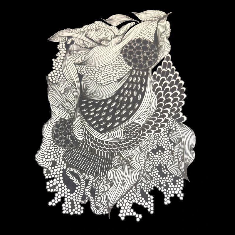 Koi Line Pattern Elegy