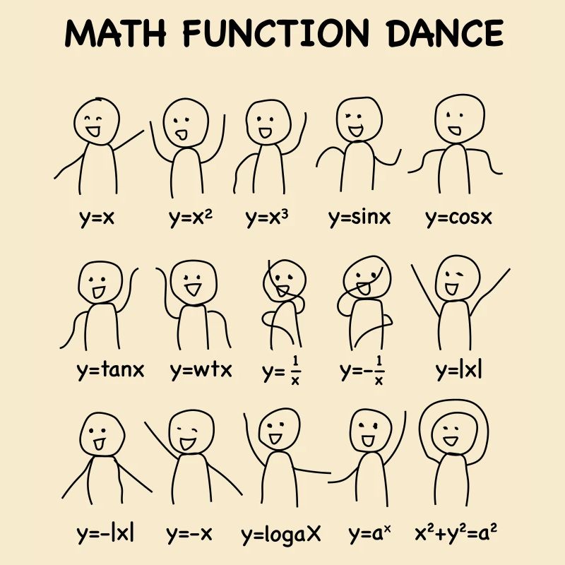 The 'Math Function Dance' (Nerd Shirt)