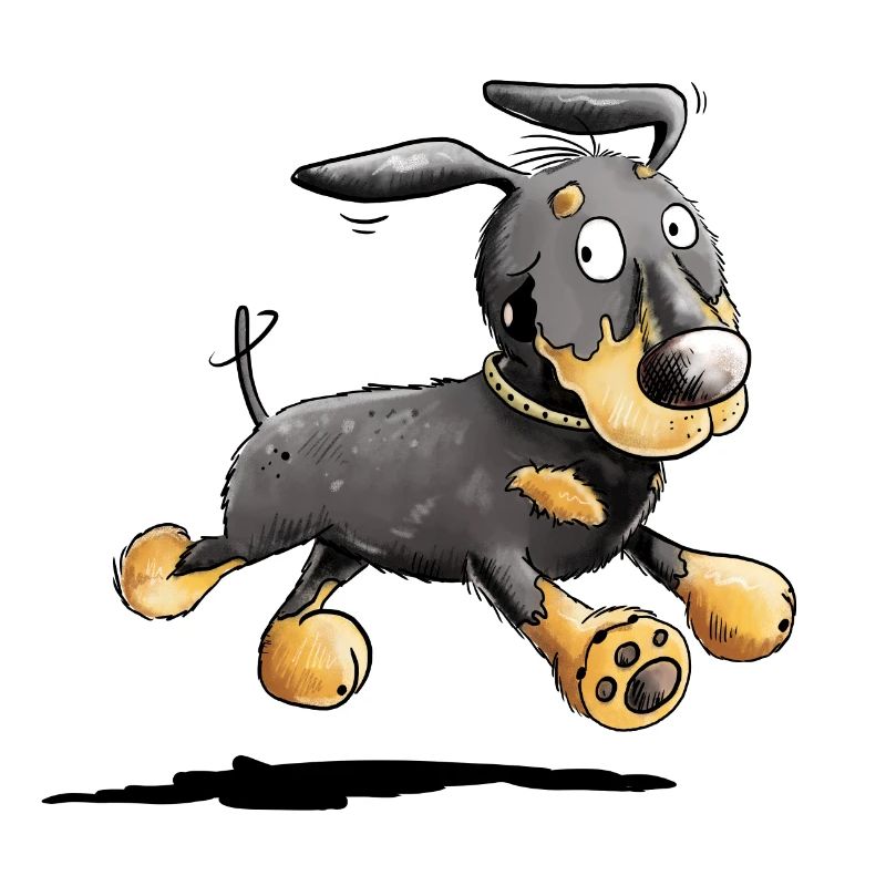 Flotter Dackel - Dachshund - Teckel - Geschenk