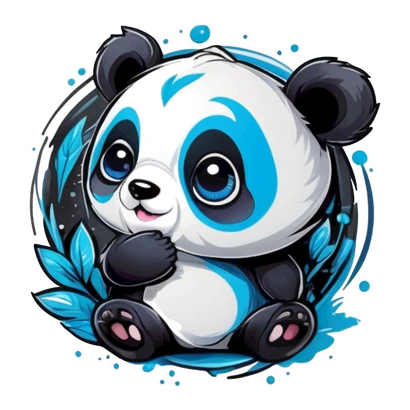 Panda Bear Small and Cute