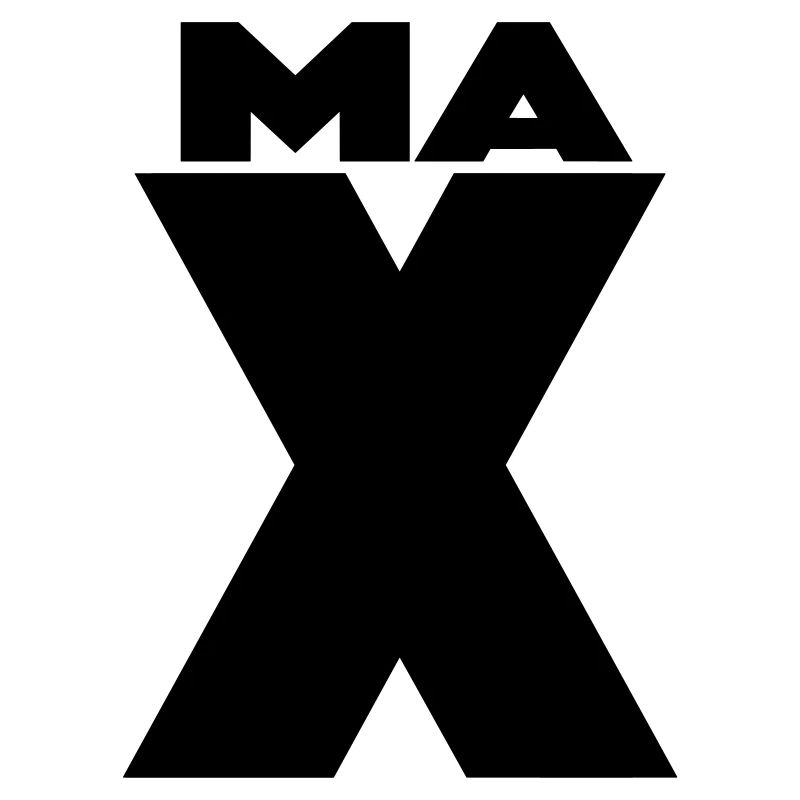 Max X – Minimal Name Design